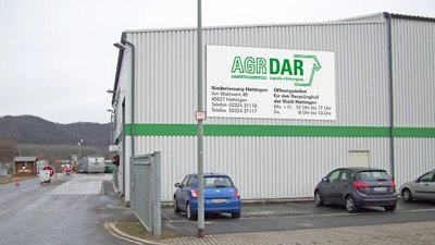 Recyclinghof Hattingen Eingangstor